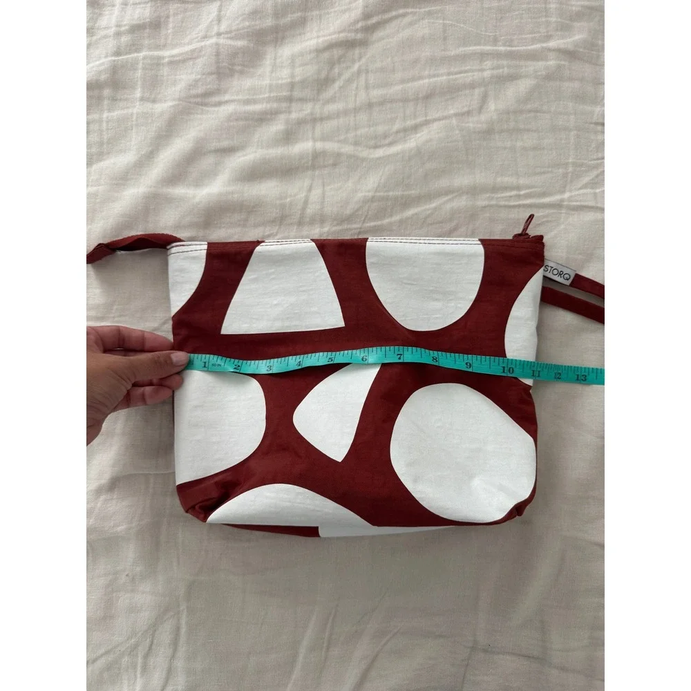 Storq Kit Bag Geometric Abstract Nylon Zipper Pouch Organizer
